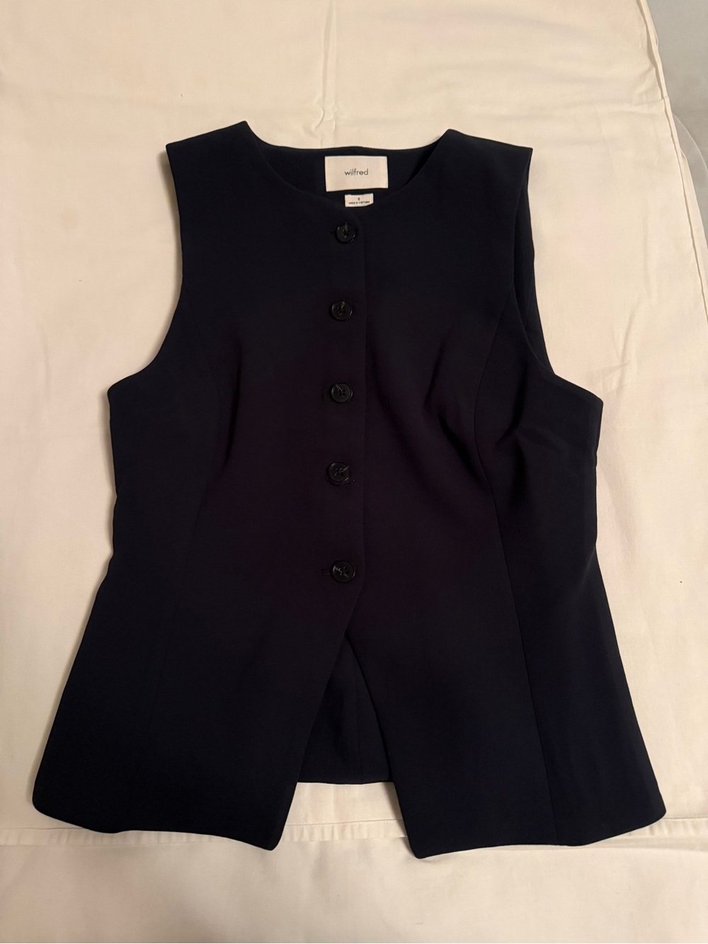 Wilfred Navy Regal Vest